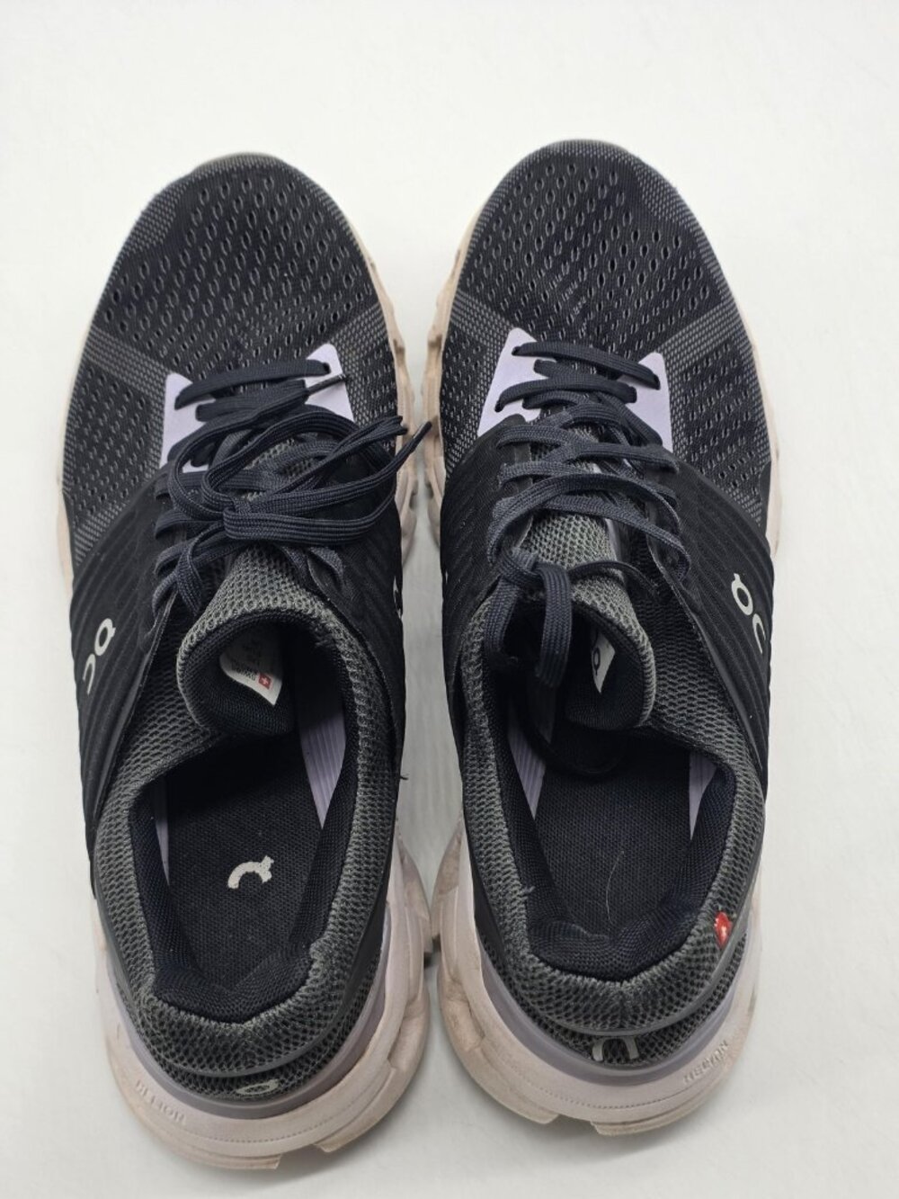 On Cloudswift Shoes Womens Size 10 Black Mesh Running Sneakers CloudTec Athletic - Picture 7 of 11